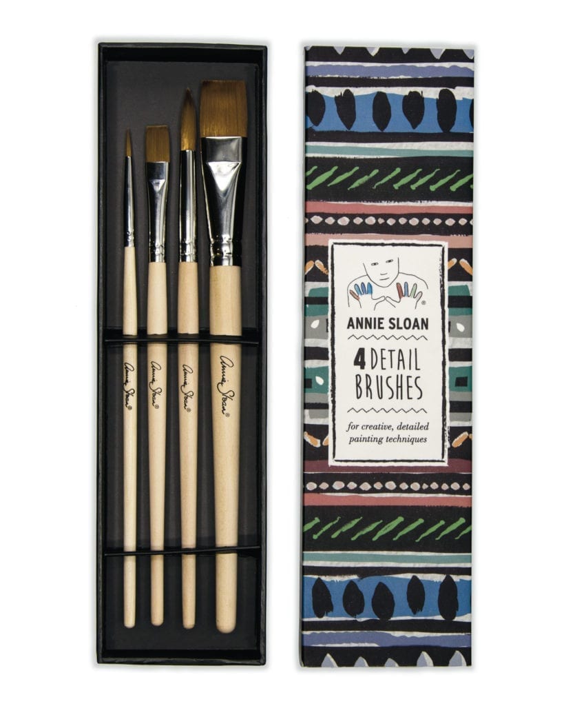 Annie Sloan Brush - Detail Brush Set 4
