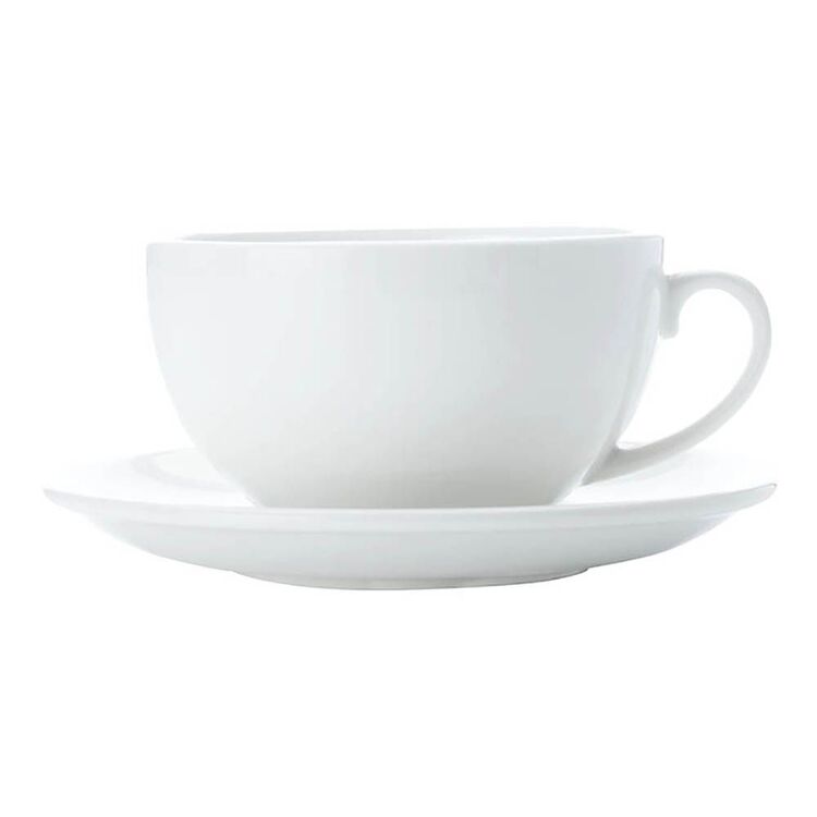 Maxwell and Williams White Basics Cappuccino Cup & Saucer 320ML