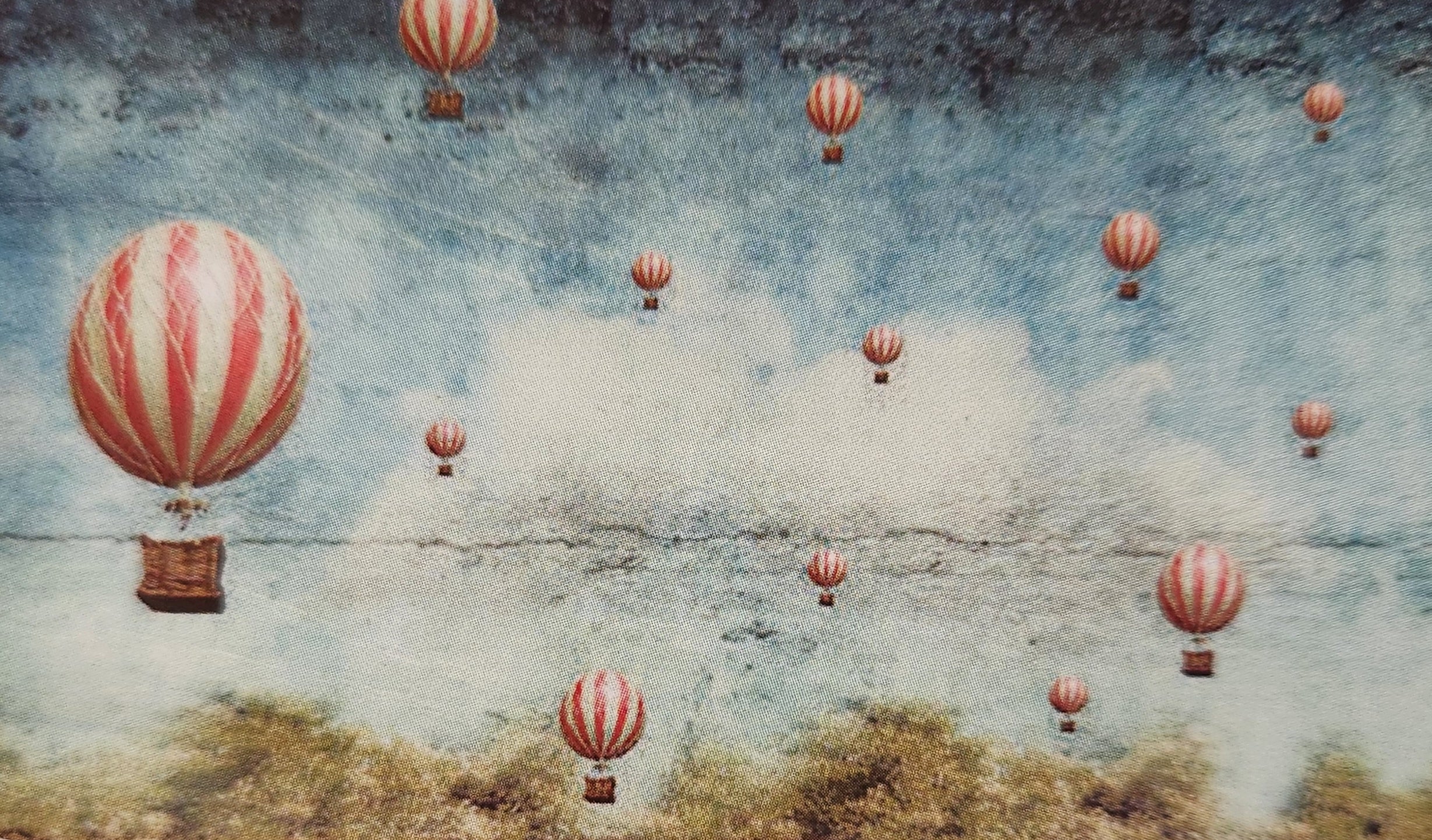 Mint Decoupage Paper A1 Balloons