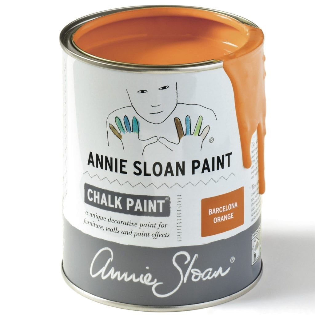 Chalk Paint by Annie Sloan Barcelona Orange 120ml/1 litre