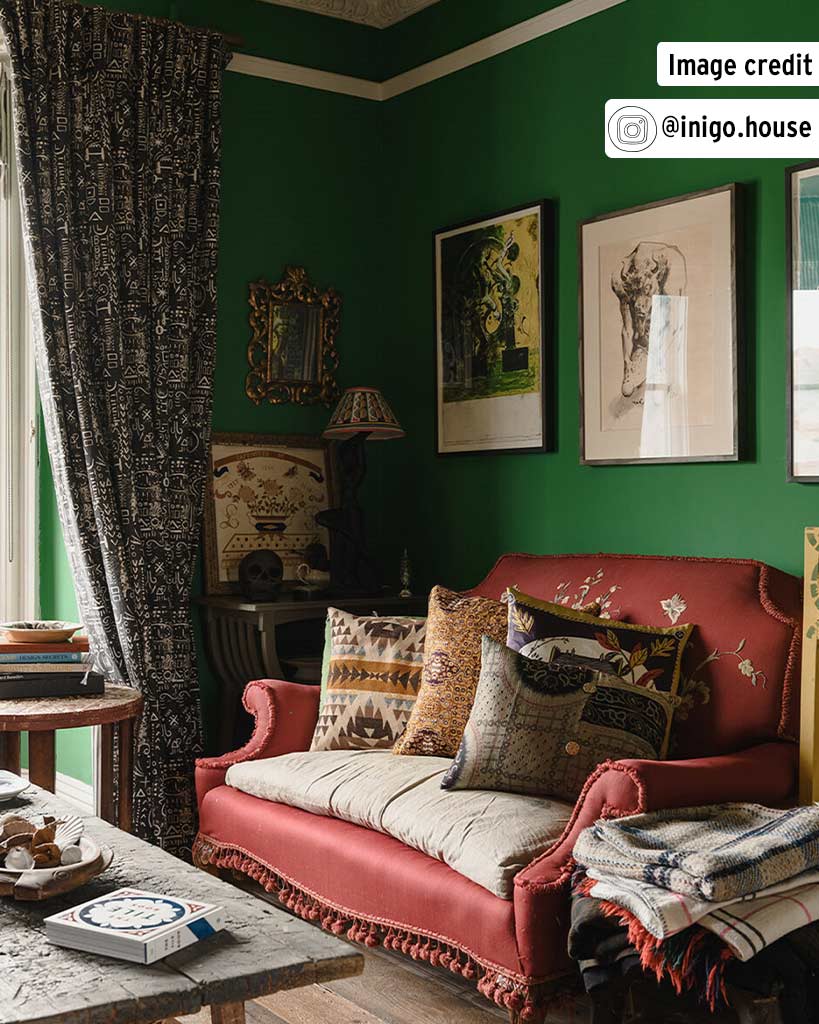 Wall Paint by Annie Sloan Schinkel Green - 120ml/2.5 Litre