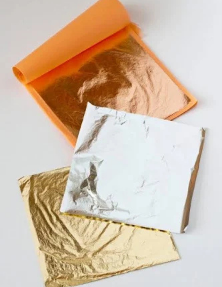 Annie Sloan - Aluminium Metal Leaf Loose Sheets/25 5 x 5 inch