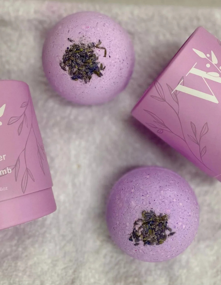 Wheelers Hill bath bomb lavender