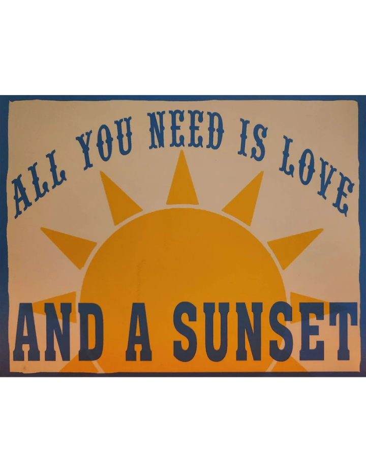 LaVida All You Need is Love Wall Hanging