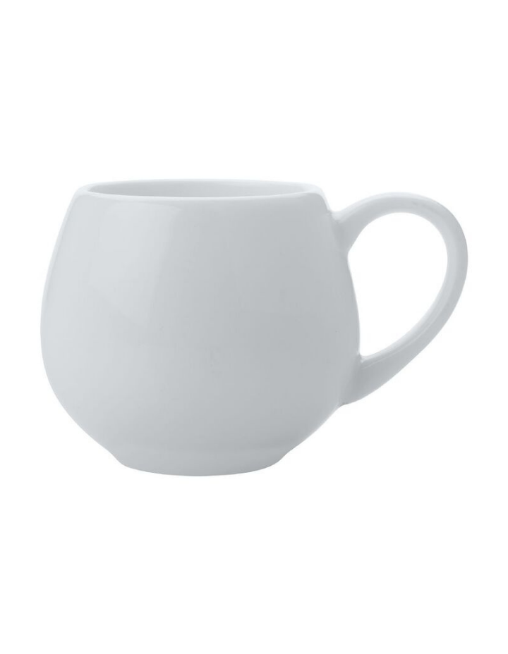 Maxwell and Williams White Basics Mini Snug Mug 120ML White
