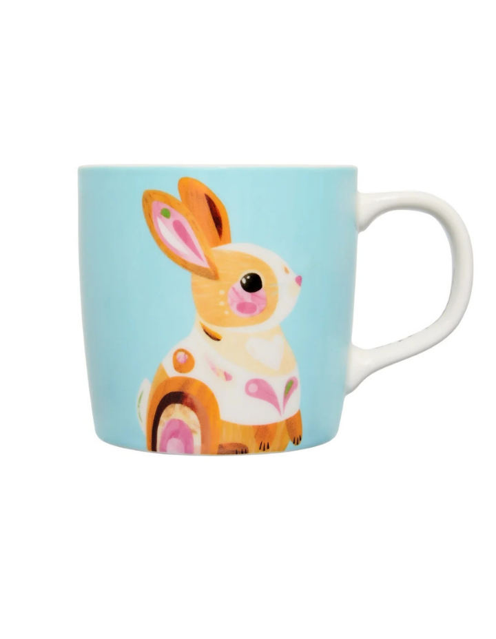 Maxwell and Williams Pete Cromer Barn Friends Mug 375ML Bunny Blue Gift Boxed