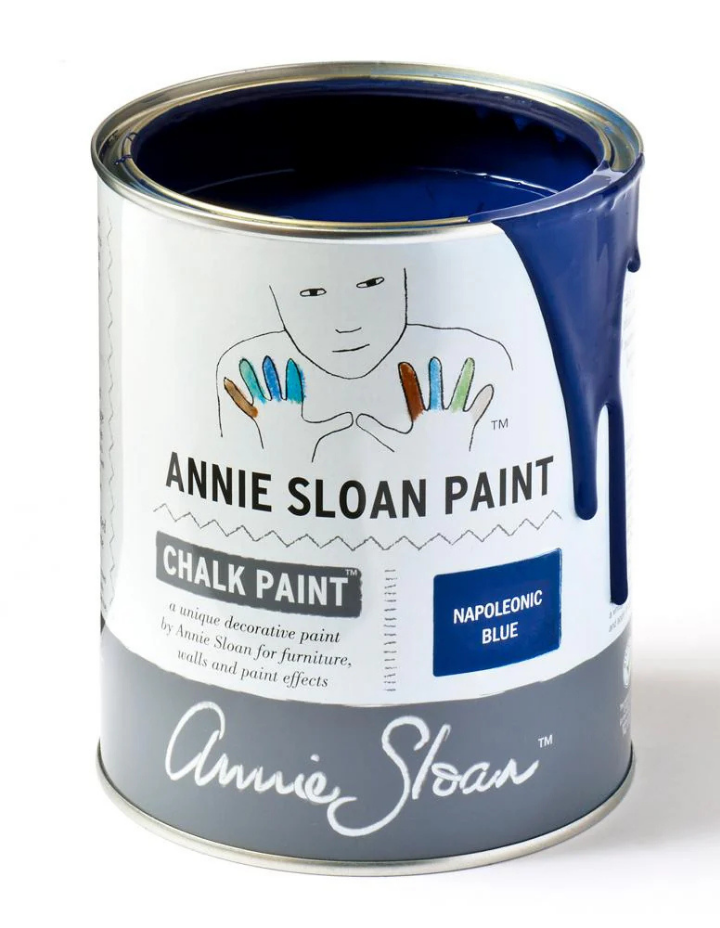 Chalk Paint by Annie Sloan Napoleonic Blue 120ml/1 litre