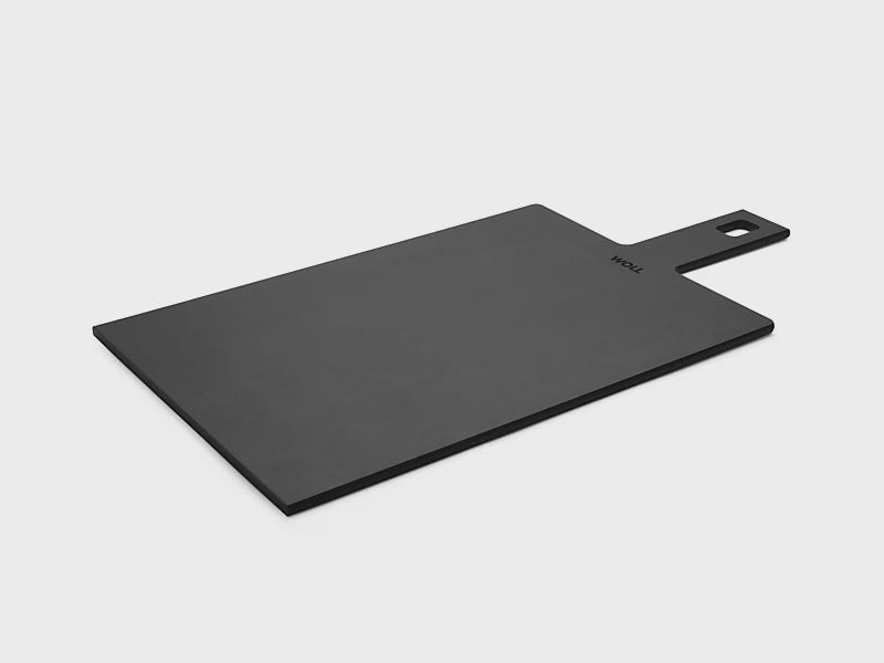 WOLL Cut & Serve Board Handle Black 49x25x0.7cm