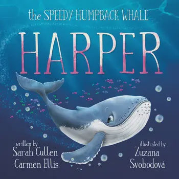 Ocean Tales Book Harper, the Speedy Humpback Whale