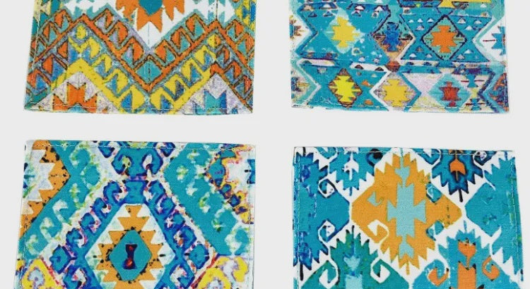 Anna Chandler Cork Back Coasters - set of 4