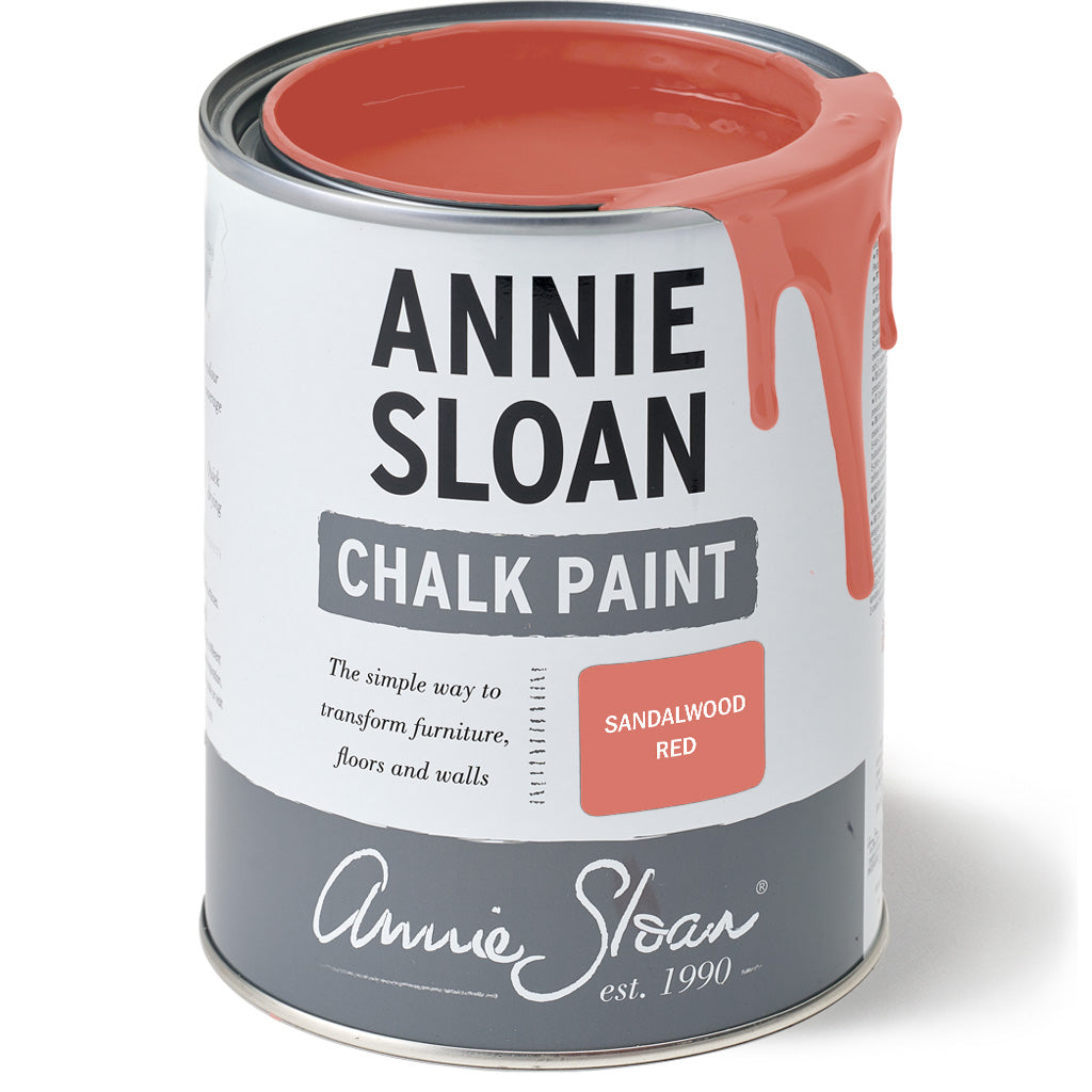 Chalk Paint by Annie Sloan Sandlewood Red