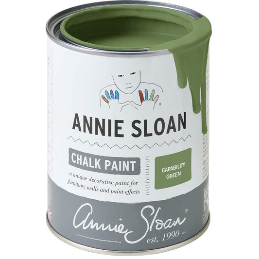 Chalk Paint by Annie Sloan Capability Green 120ml/1 litre