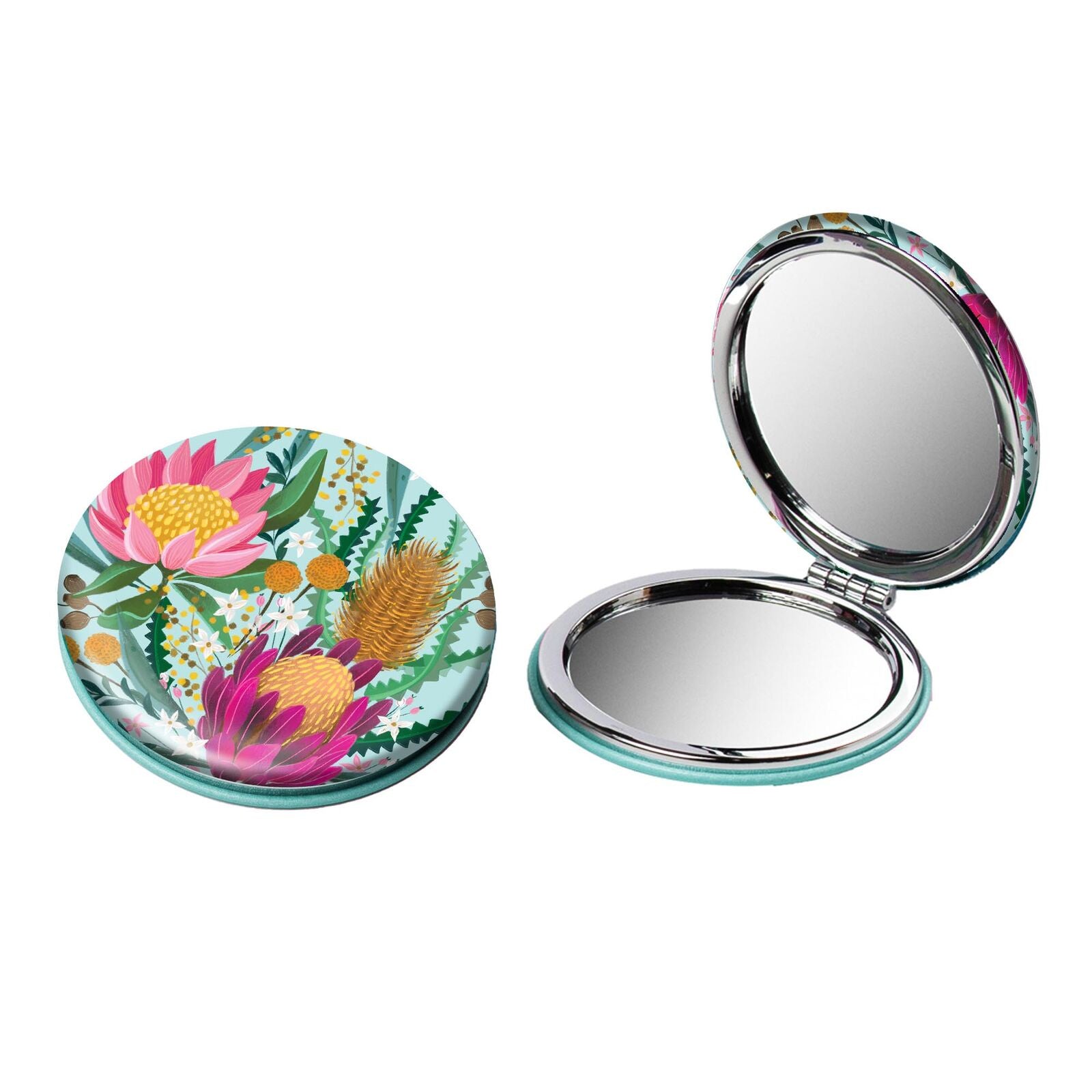 Two Sided Compact Mirror - Bushland Botanicals