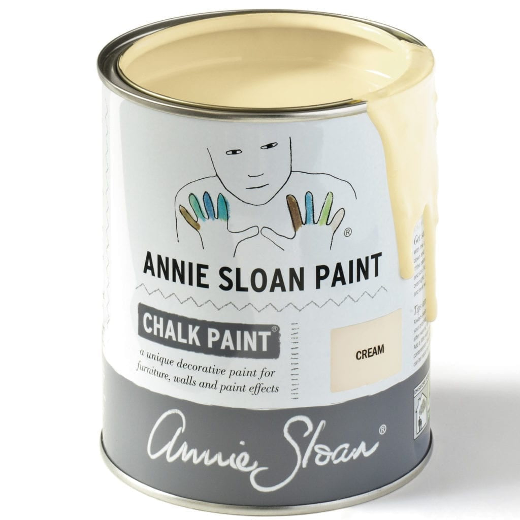 Chalk Paint by Annie Sloan Cream 120ml/1 litre