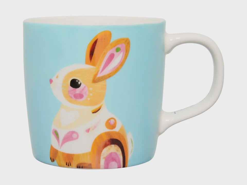 Maxwell and Williams Pete Cromer Barn Friends Mug 375ML Bunny Blue Gift Boxed