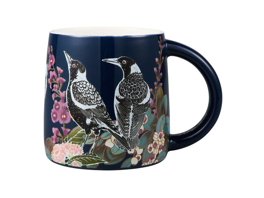 Maxwell and Williams Eloise Short Native Grace Magpie Mug 350ML