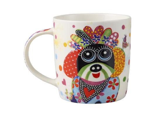 Maxwell and Williams Donna Sharam Kaleidoscope Mug 370ML Bestie Gift Boxed