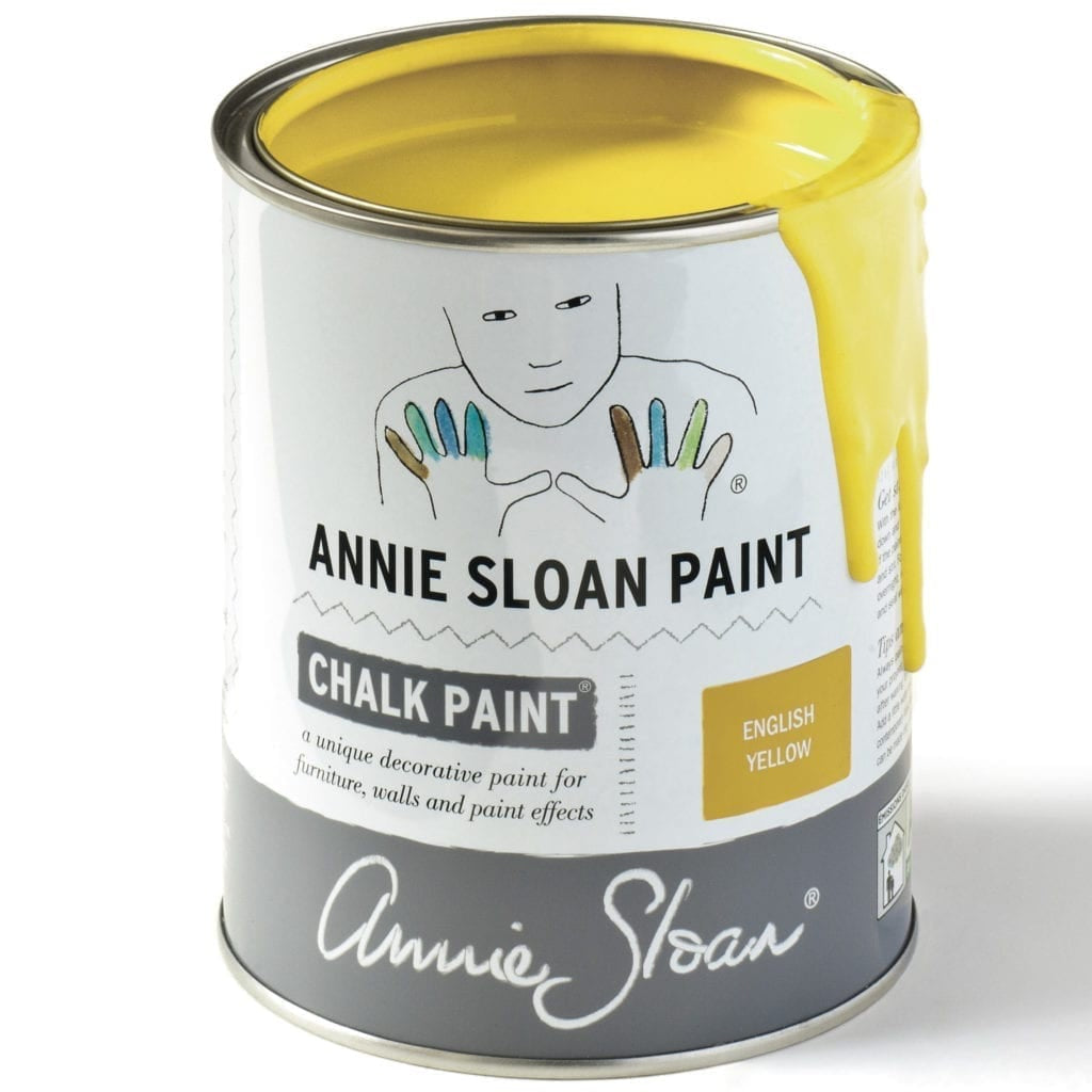 Chalk Paint by Annie Sloan English Yellow 120ml/1 litre