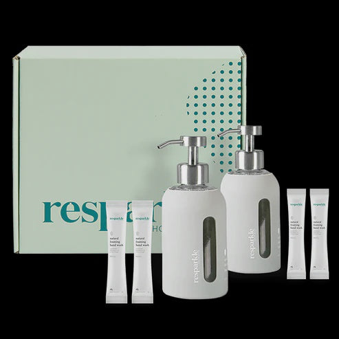 Resparkle Foaming Hwash Duo Grey 2x800ml