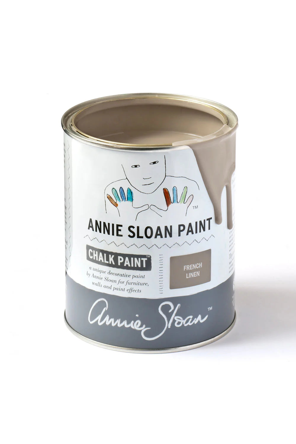 Chalk Paint by Annie Sloan French Linen 120ml/1 litre