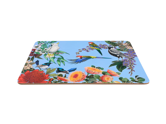 Maxwell and Williams Eloise Short Native Grace Cork Back Placemat 34x26.5cm Set of 4 Gift Boxed