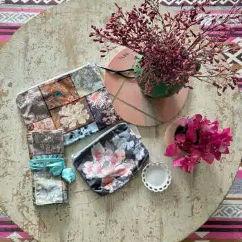 Anna Chandler Velvet Jewellery Roll