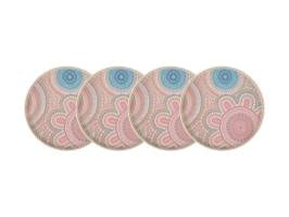 Maxwell and Williams Lou Martin Uplift Melamine Plate Set/4 20cm