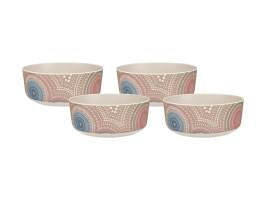 Maxwell and Williams Lou Martin Uplift Melamine Bowls Set/4 16x6.5cm