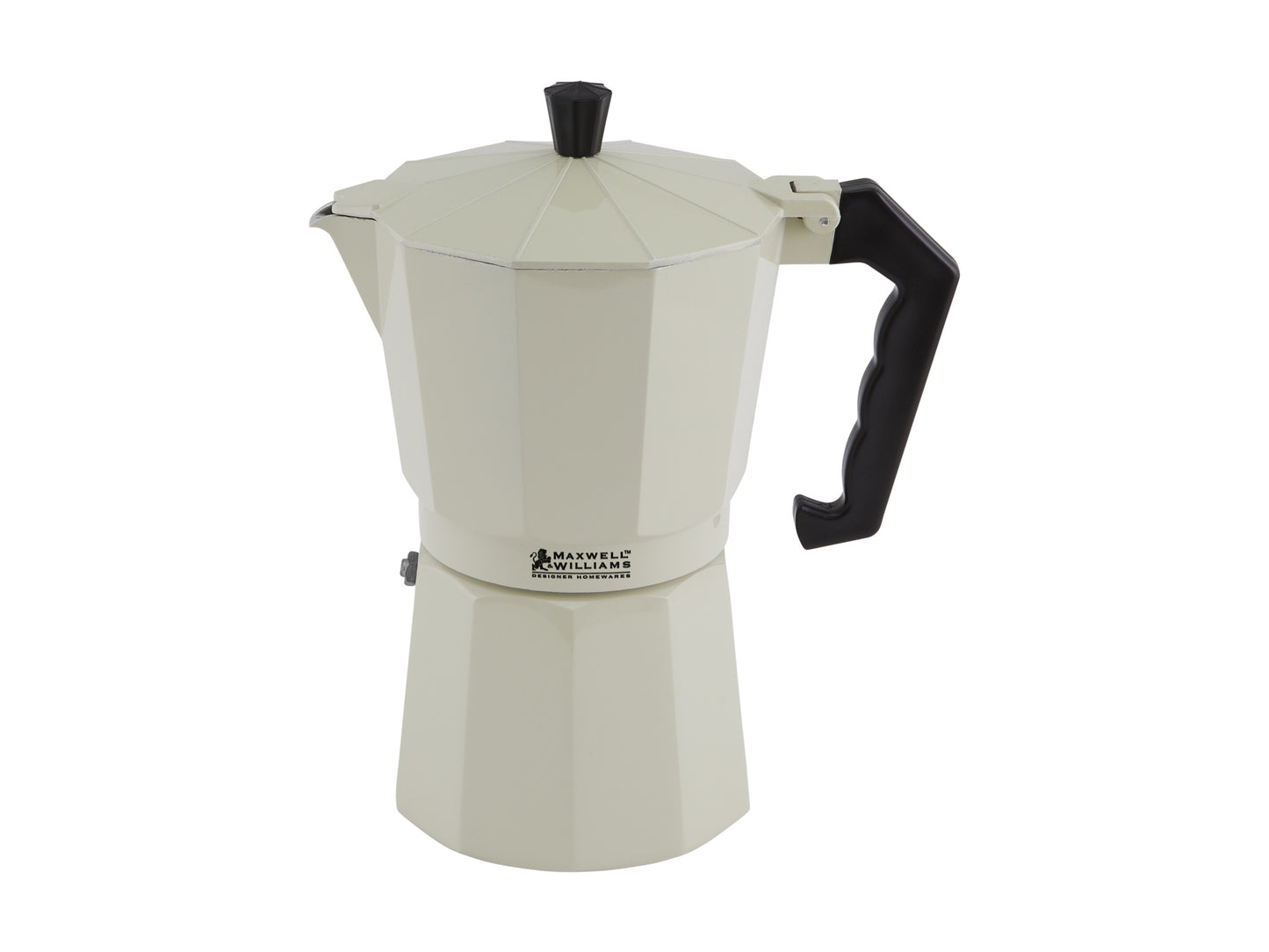 Maxwell and Williams Blend Traditional Stovetop Espresso Maker 6cup Sand Gift Boxed
