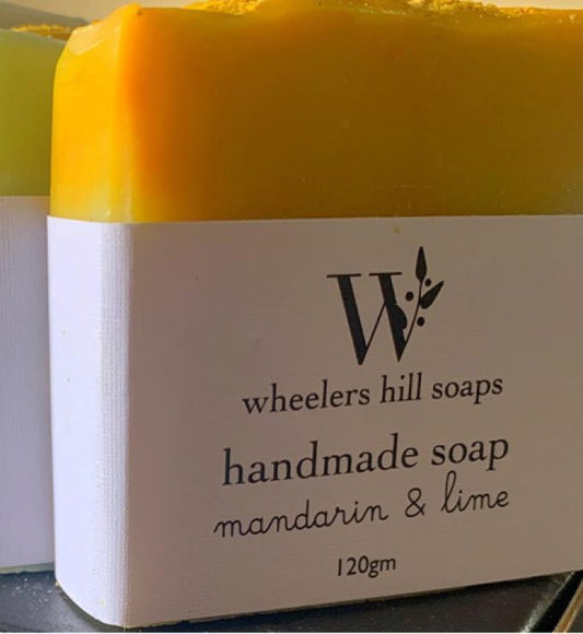 Wheelers Hill soap Mandarin lime