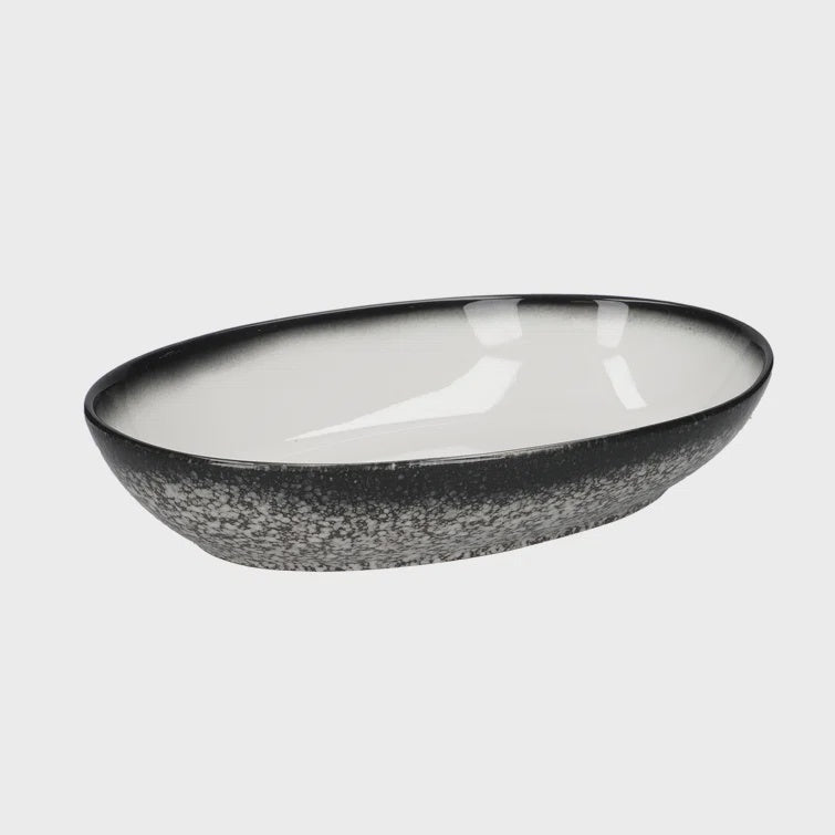 Maxwell and Williams Caviar Oval Bowl 30x20cm