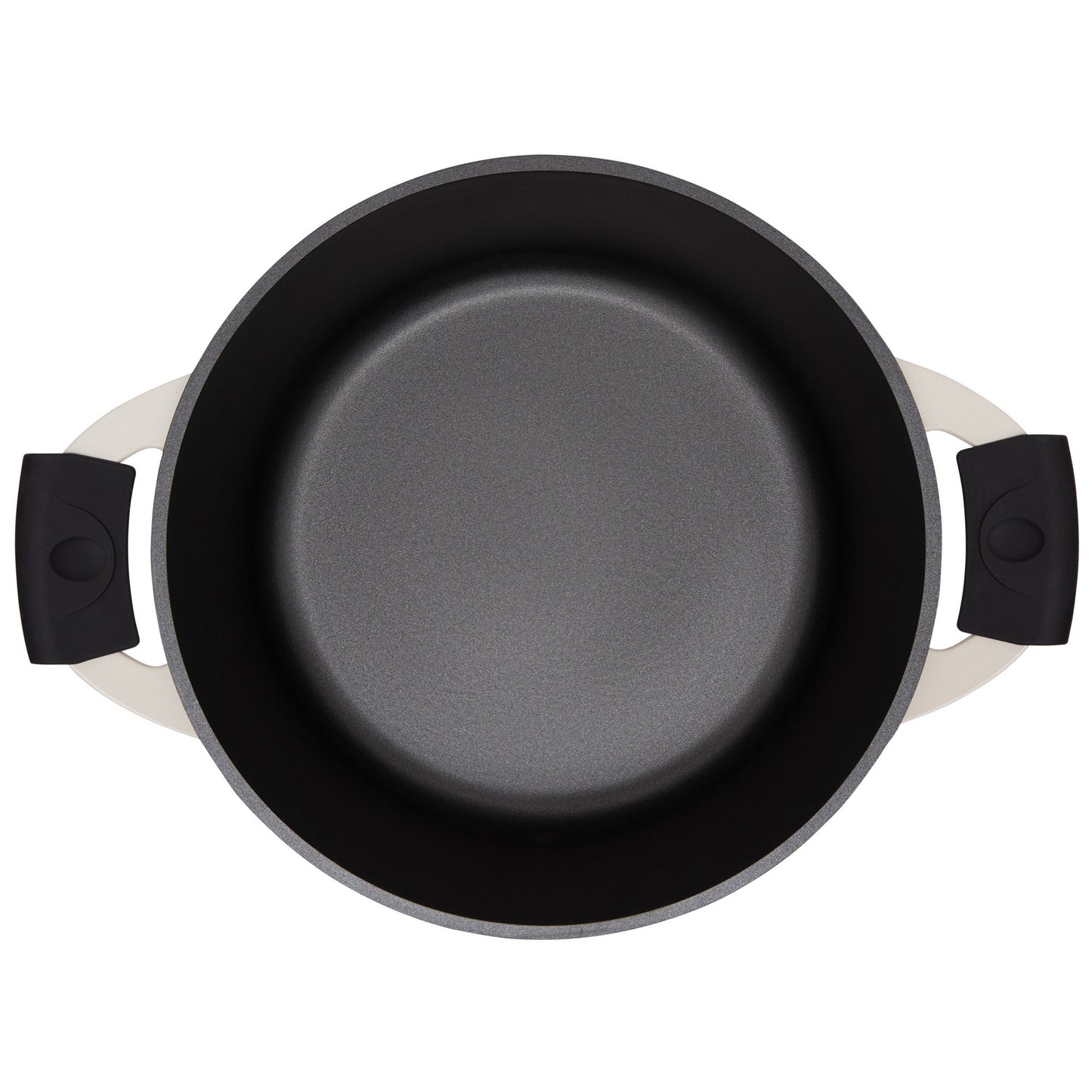 Maxwell and Williams Cast Lite Non-Stick Casserole 28cm / 6.3L Ecru Gift Boxed