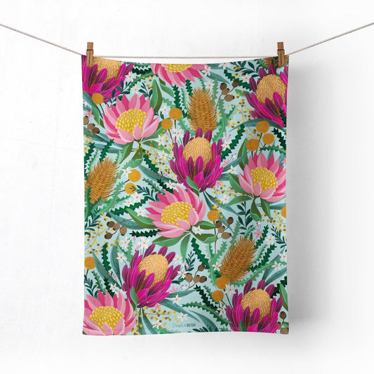 Diesel & Dutch MIcrofibre Tea Towel - Bushland Botanicals