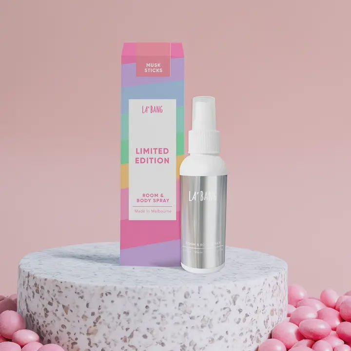 La'Bang Body  Room and Body Spray - Musk Sticks 100ml