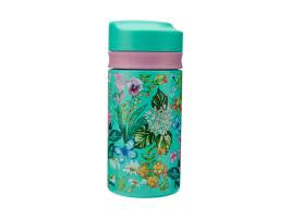 Maxwell and Williams Botanica Double Wall Insulated Travel Cup 350ML Green Gift Boxed