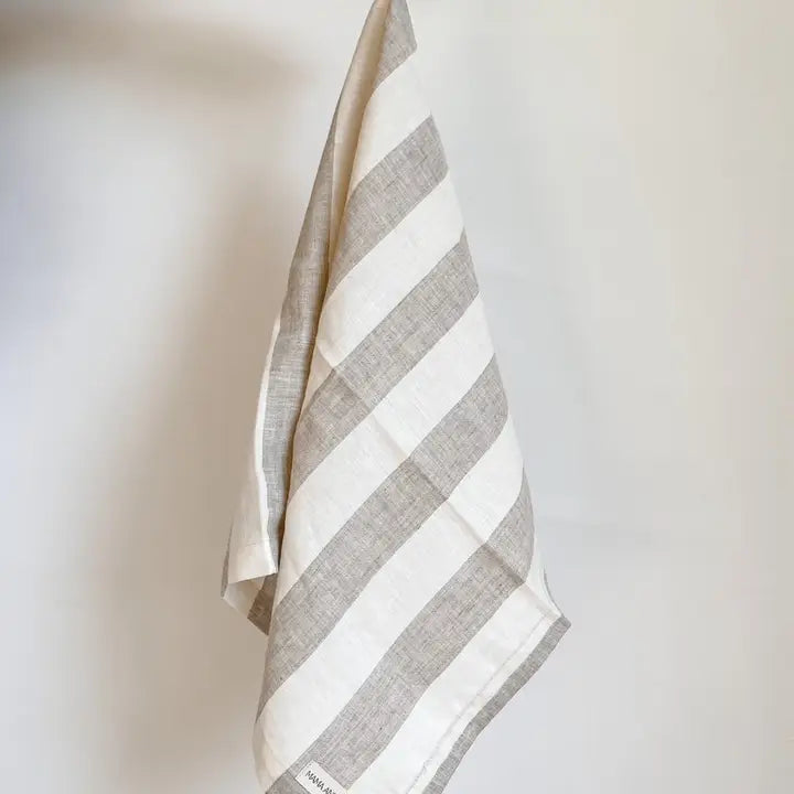 Mama and Tochter Pure French Linen Tea Towel