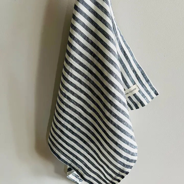 Mama and Tochter Pure French Linen Tea Towel