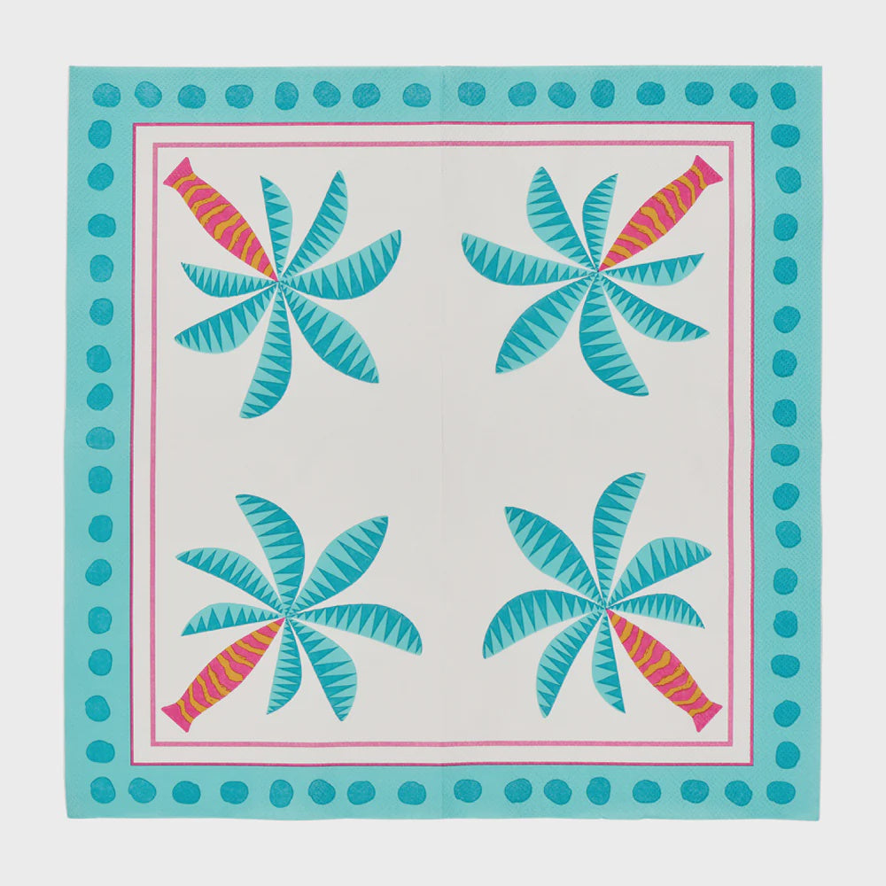 Annabel Trends Paper Napkin - Fiesta Palm Ms 20Pc