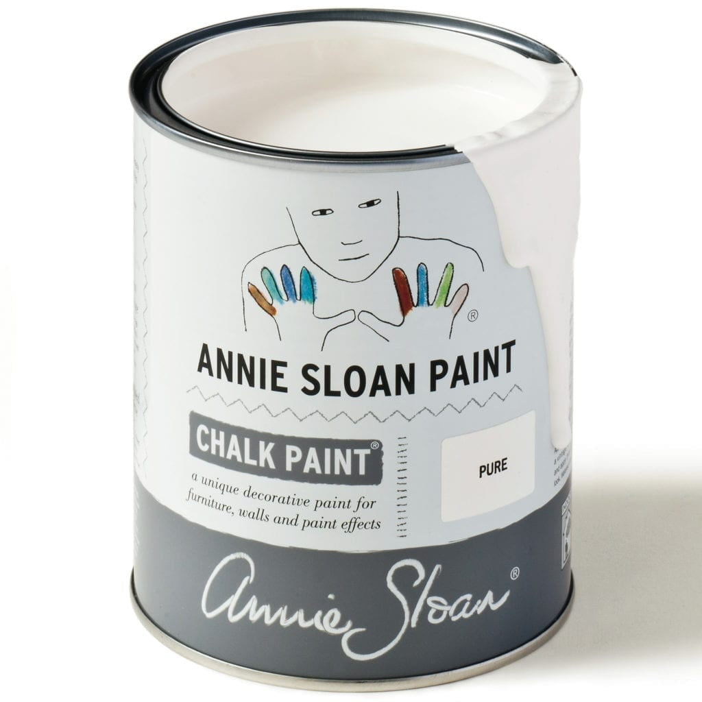 Chalk Paint by Annie Sloan Pure White 120ml/1 litre