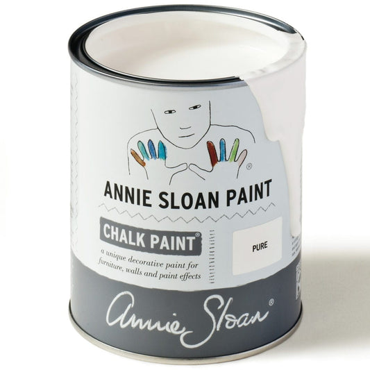 Chalk Paint by Annie Sloan Pure White 120ml/1 litre