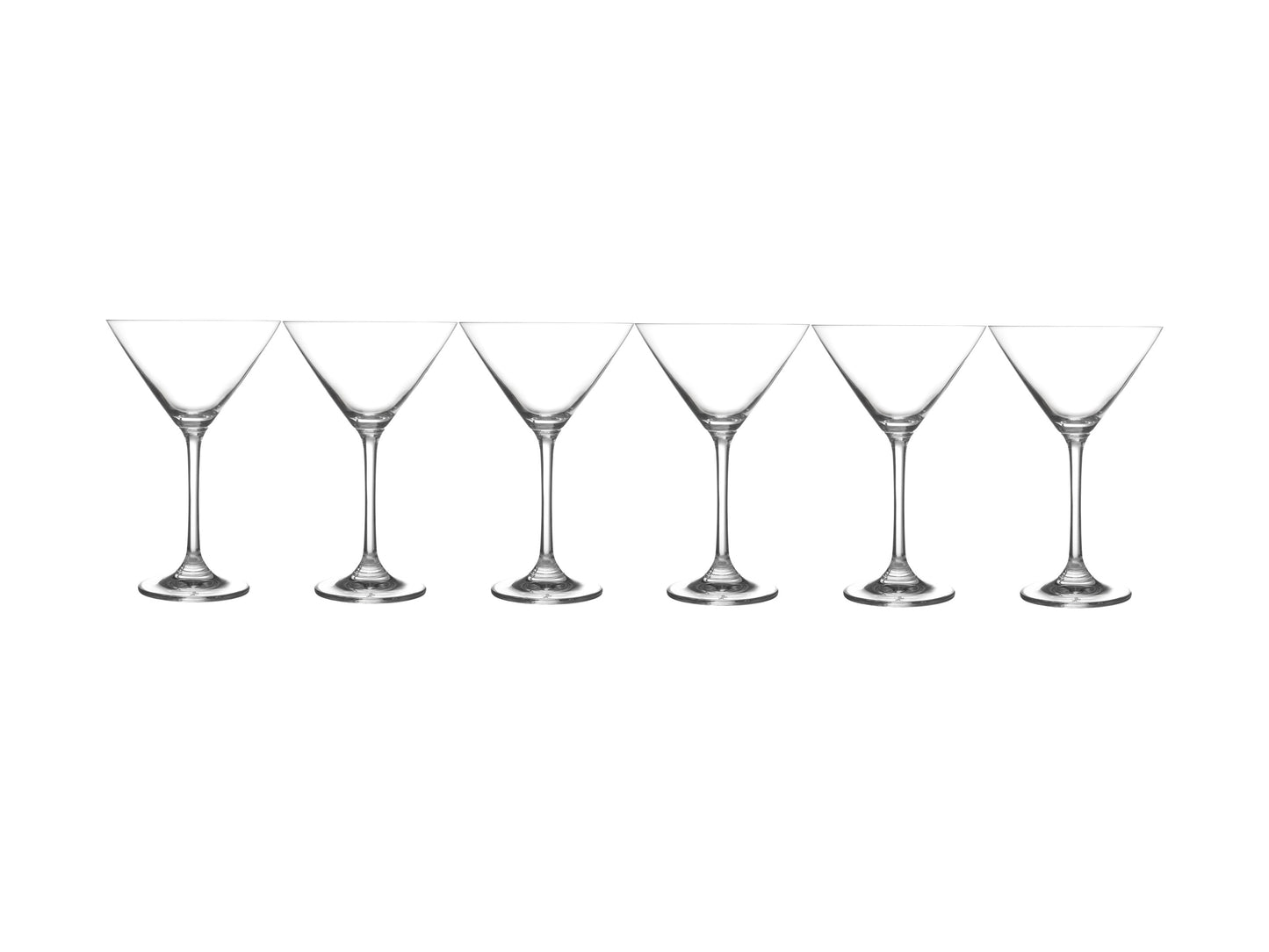 Maxwell and Williams Manhattan Martini Glass 285ML Set of 6 Gift Boxed