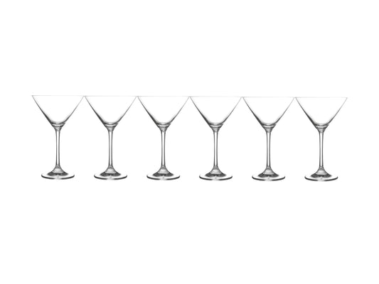 Maxwell and Williams Manhattan Martini Glass 285ML Set of 6 Gift Boxed
