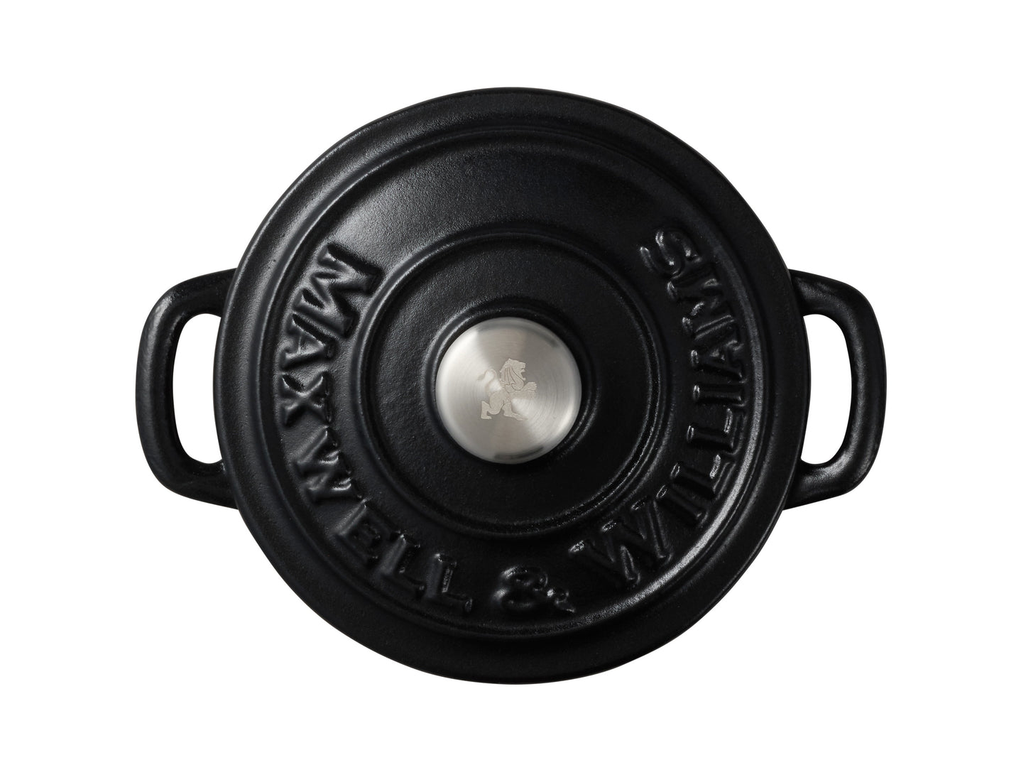 Maxwell and Williams Cast Iron Cocotte Black 9.5cm / 260ML Gift Boxed