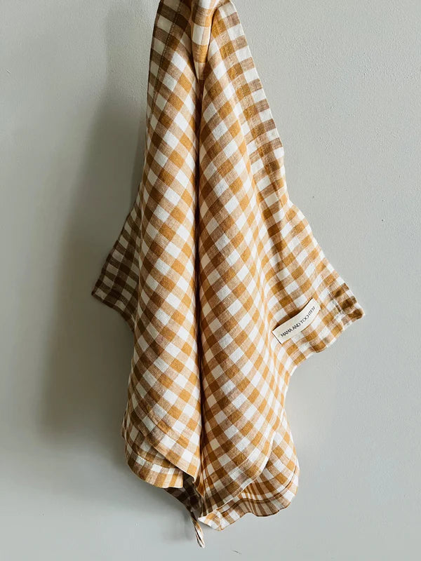 Mama and Tochter Pure French Linen Tea Towel