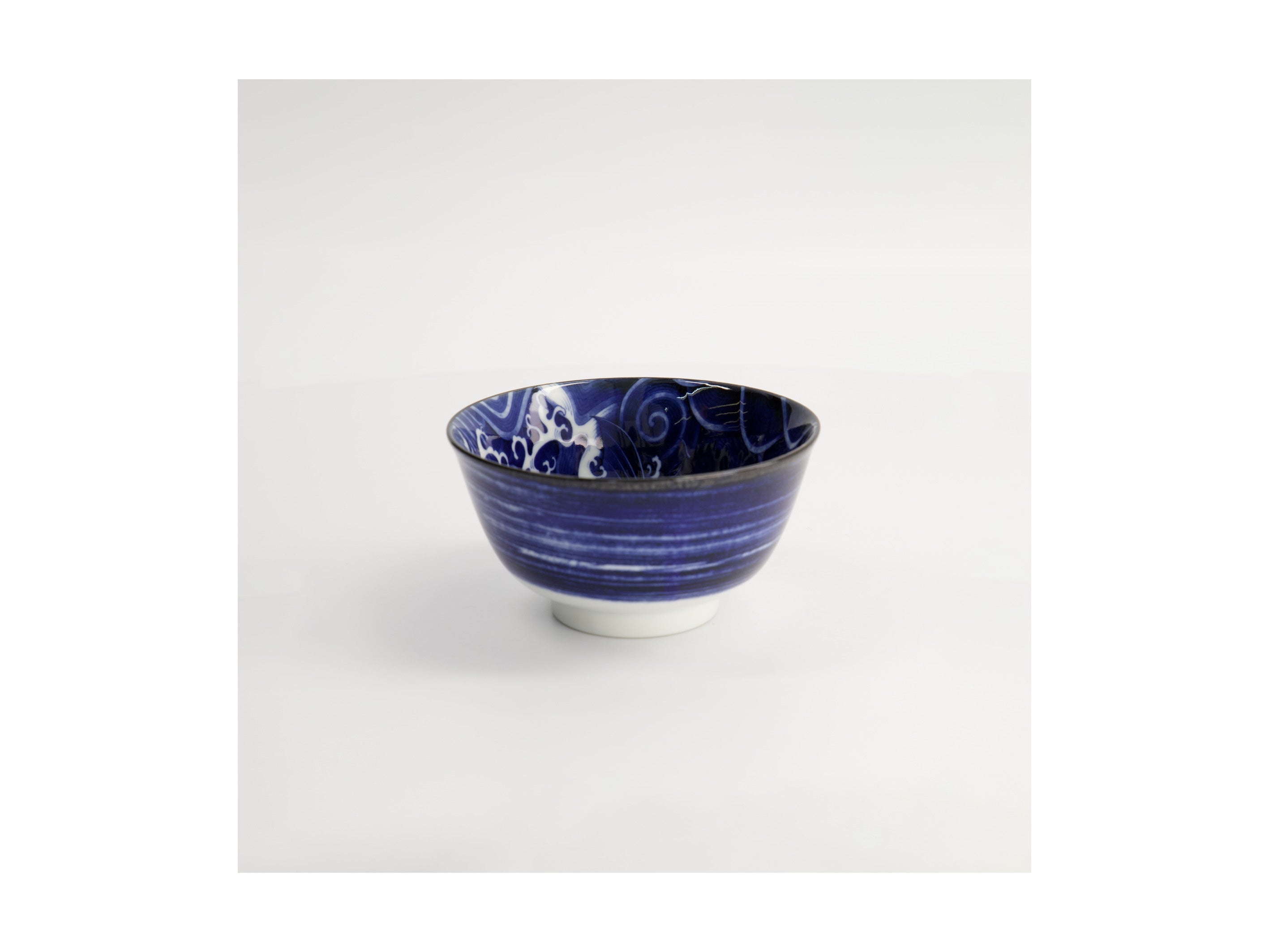 Maxwell and Williams Tokyo Design Japonism Small Tayo Bowl 12x6cm Blue Carp