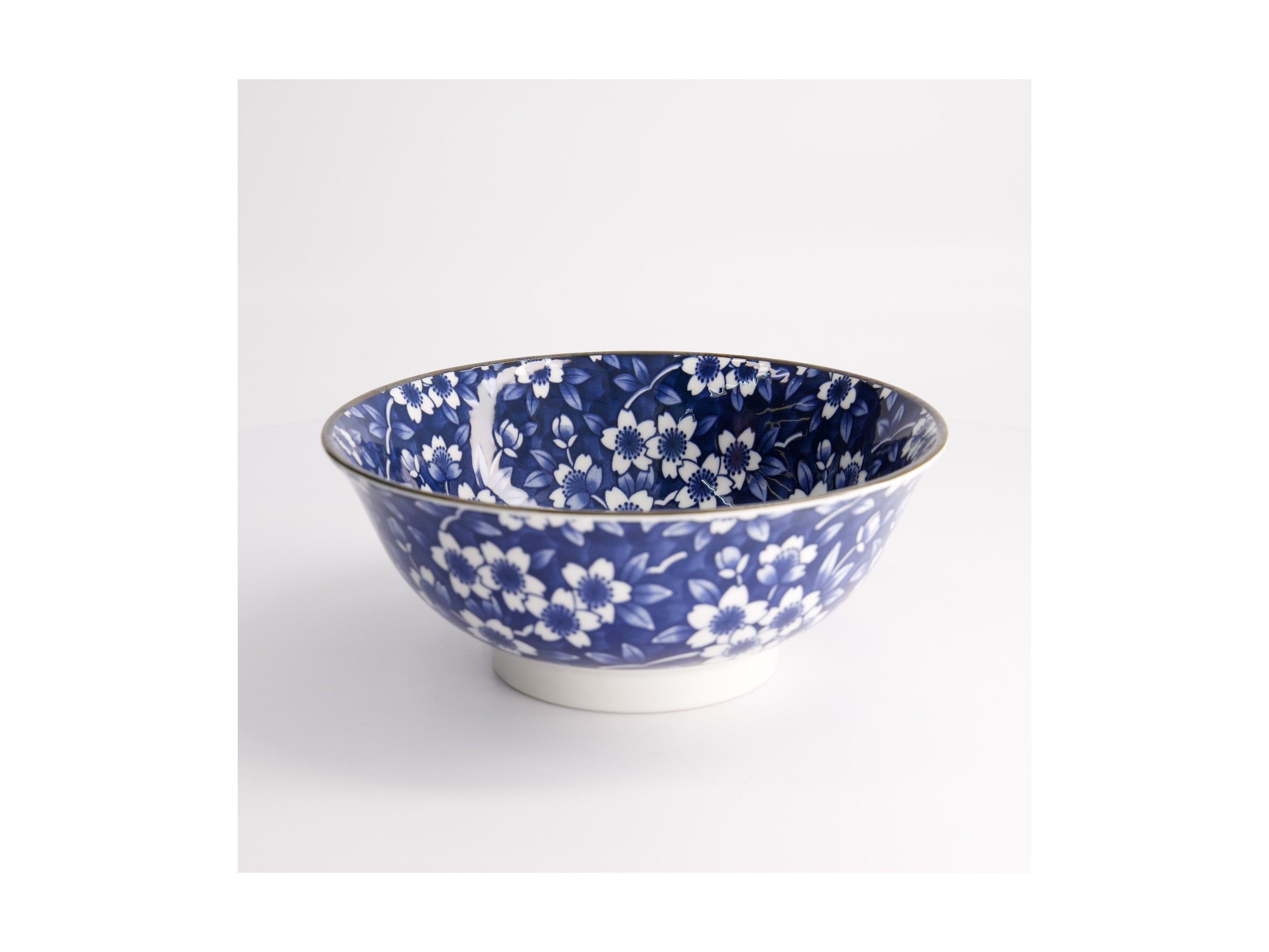 Maxwell and Williams Tokyo Design Tokyo Blue Sakura Ramen Bowl 21x8.5cm Blue