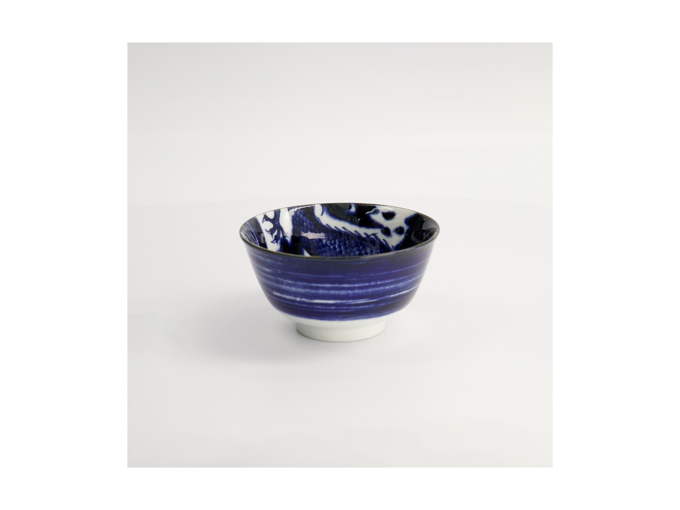 Maxwell and Williams Tokyo Design Japonism Small Tayo Bowl 12x6cm Blue Dragon