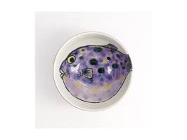 Tokyo Design Seafood Bowl 13x7cm Fugu Purple