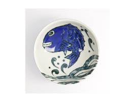 Tokyo Design Seafood Ramen Bowl 18.5x8cm Snapper Blue