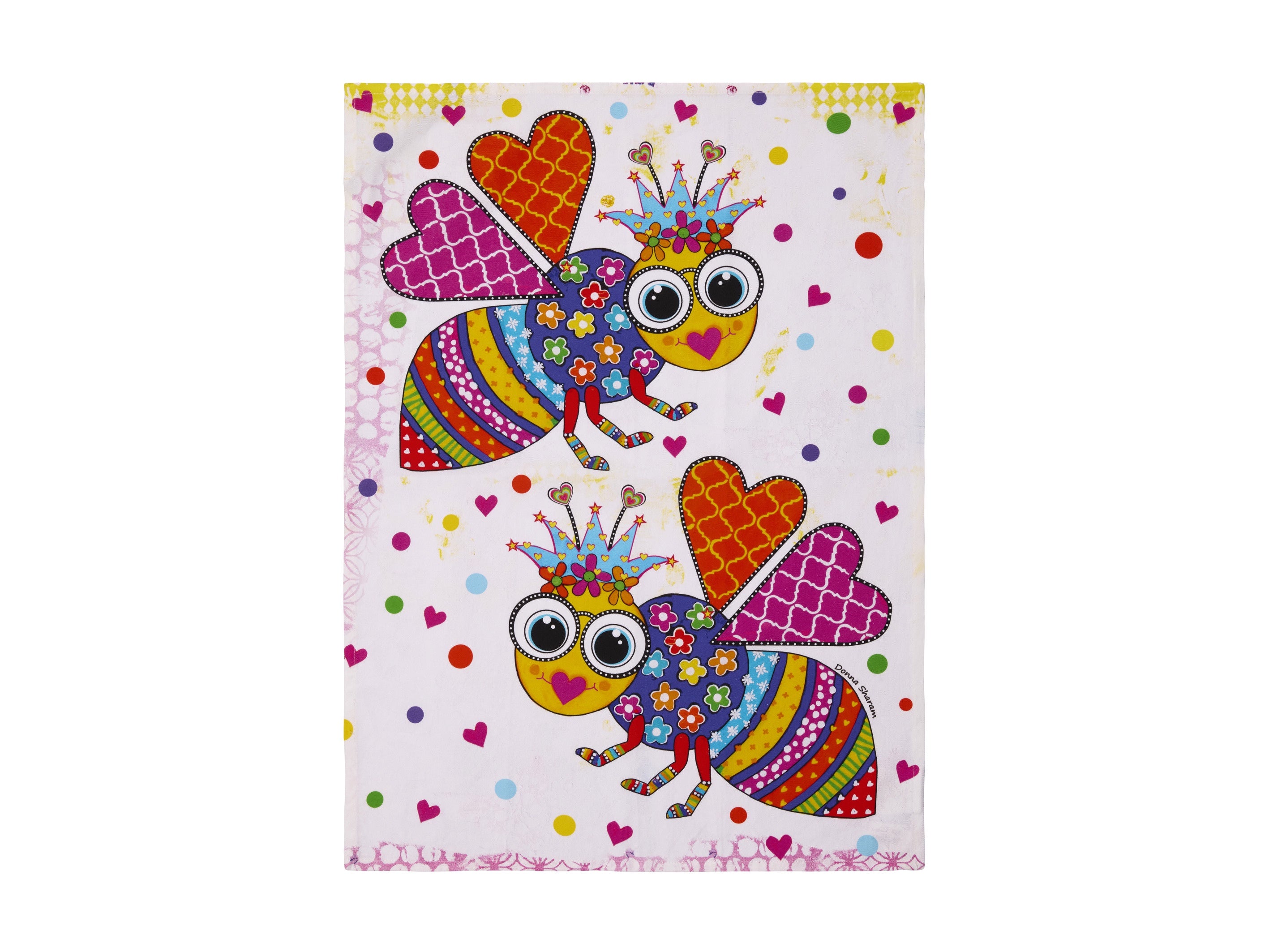 Maxwell and Williams Donna Sharam Kaleidoscope Tea Towel 50x70cm Buzz